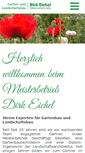 Mobile Screenshot of gartenbau-eichel.de